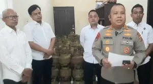 Polda Sultra Gagalkan Penyelundupan 235 Tabung LPG Subsidi di Konawe Selatan